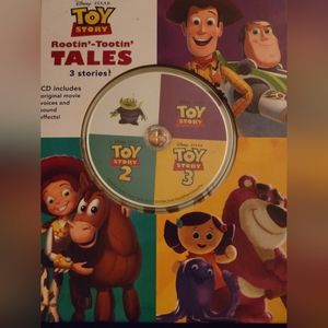 Toy Story Rootin-Tootin Tales 3 Story Read-Along w/CD